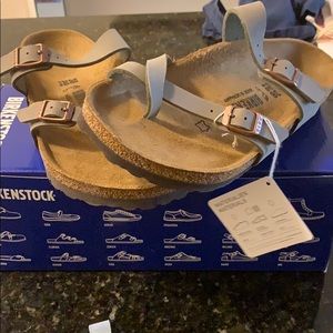 Birkenstock Mayari Birko floor Stone new